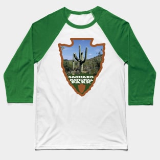 Saguaro National Park arrowhead Baseball T-Shirt